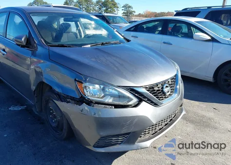 2016 Nissan Sentra Sv из США, поврежденный, VIN 3N1AB7AP5GL677404